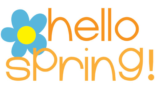 Spring is here clipart