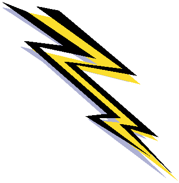 animated lightning bolt
