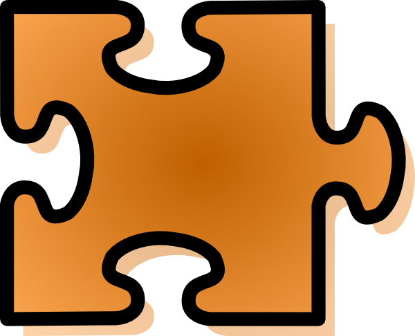 Clipart jigsaw puzzle pieces