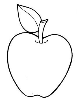 Apple Template | Apple Crafts ...