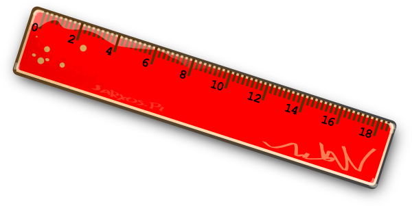 Clipart ruler