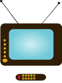 Animated clipart tv