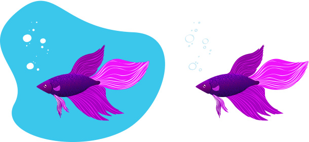 clip art betta fish - photo #18