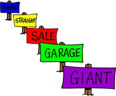 Free Yard Sale Clip Art | Yard Sale Flyer | Ideas for the House ...