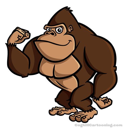 1000+ images about gorilla cartoon