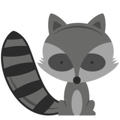 Raccoon clip art at vector clip art - Clipartix