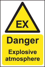Arco Website - Danger Explosive Atmosphere Warning Signs from Not ...