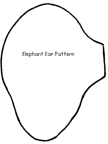 Clipart elephant ears