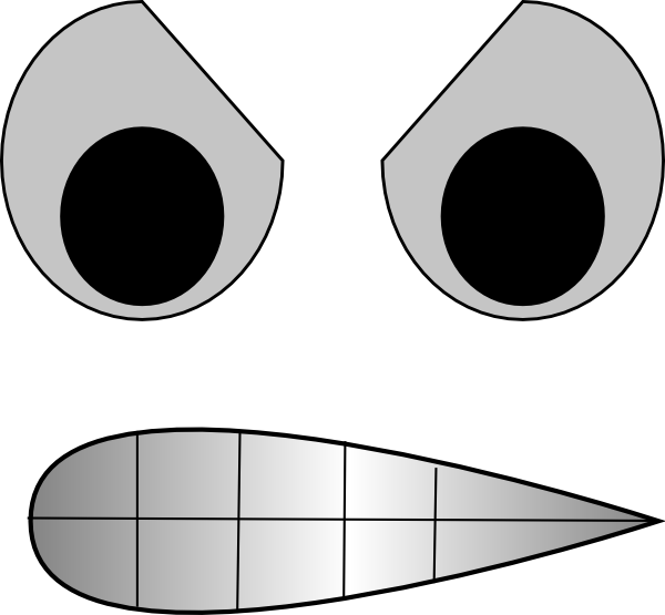 Clip Art Angry Eyes Mask