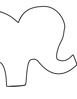 Elephant Template - ClipArt Best