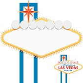 Blank las vegas sign clip art