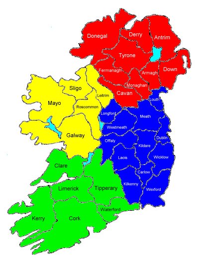 Clipart ireland map free