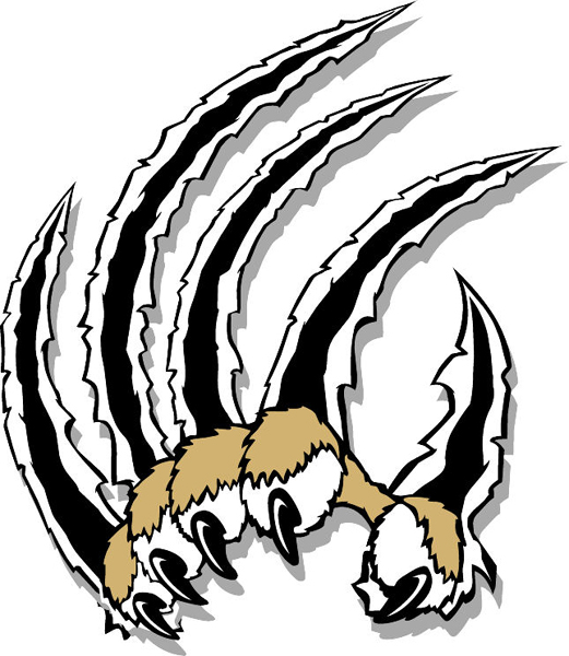Grizzly Bear Paw Clipart - The Cliparts