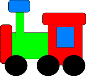 Train for kids clipart