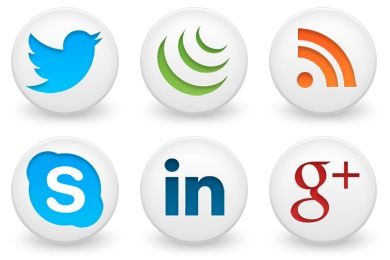 Icons, Social media and Desktop icons