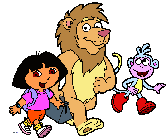 Dora The Explorer Clip Art