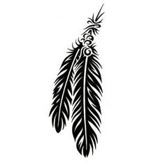 Native american feather clip art