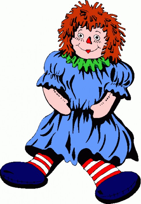 old doll cartoon