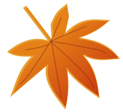 Orange Leaf Clip Art - ClipArt Best