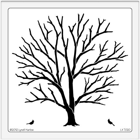 Stencil Of A Tree Outline | Free Download Clip Art | Free Clip Art ...
