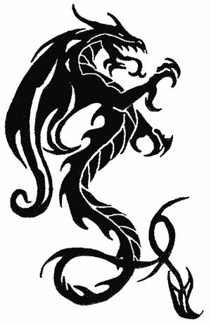 Tattoo Finder: Chinese Tattoos - Tribal Dragon Chinese Ideas