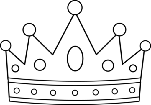 Crown Line Drawing Clipart - Free to use Clip Art Resource