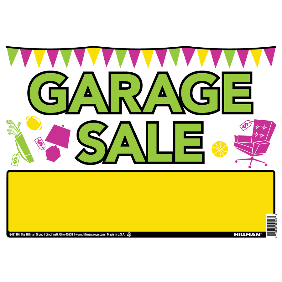 Garage Sale Sign - ClipArt Best.