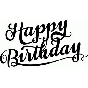 Happy Birthday Font | Font Alphabet ...