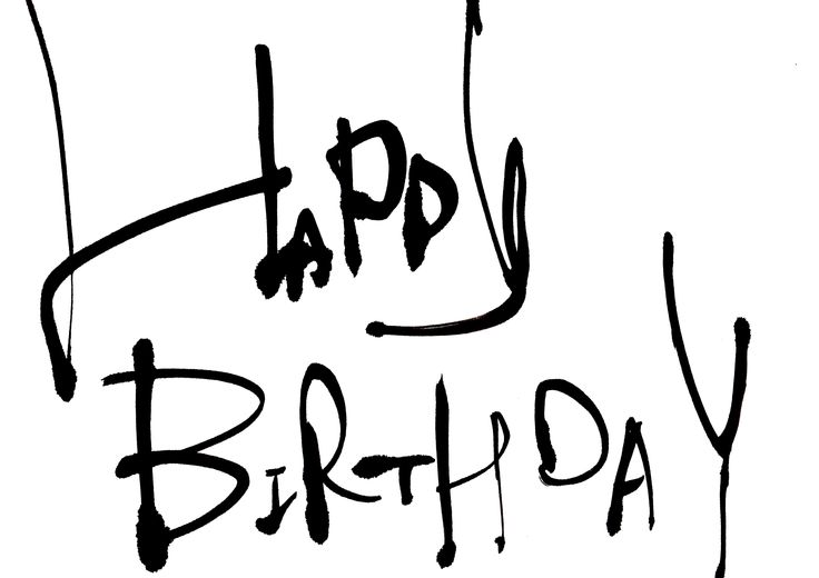 514 views Happy birthday, Letter designs and Calligraphy