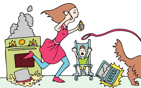 Pictures Of Stressed Out Women - ClipArt Best