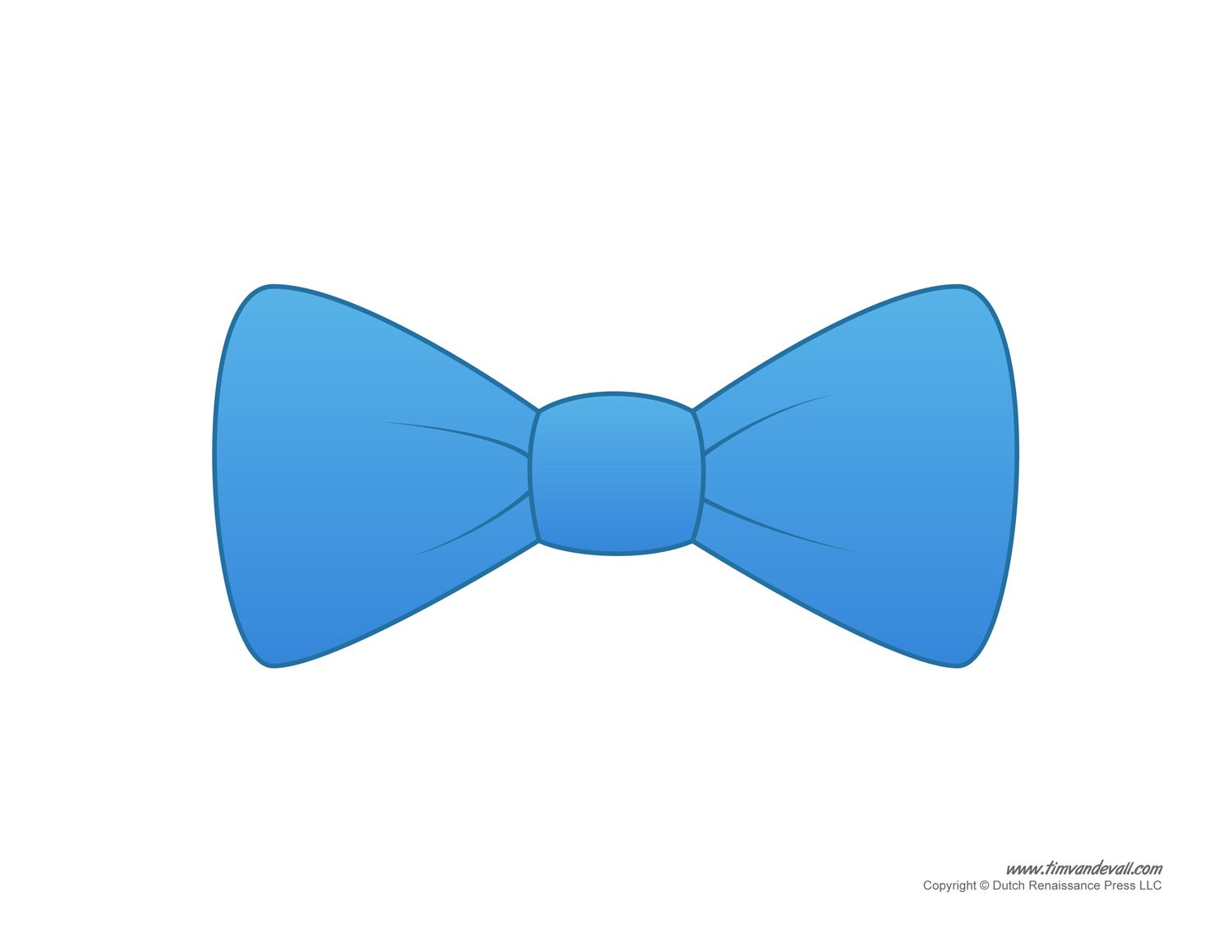 Color ties clipart