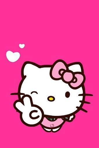 If u like hello kitty follow me | We Heart It | hello kitty, pink ...