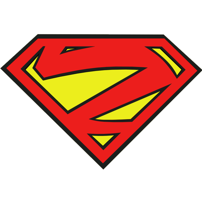 clip art of superman logo - photo #8