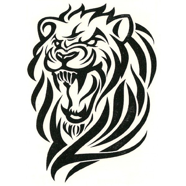 Lion Head Drawing - ClipArt Best