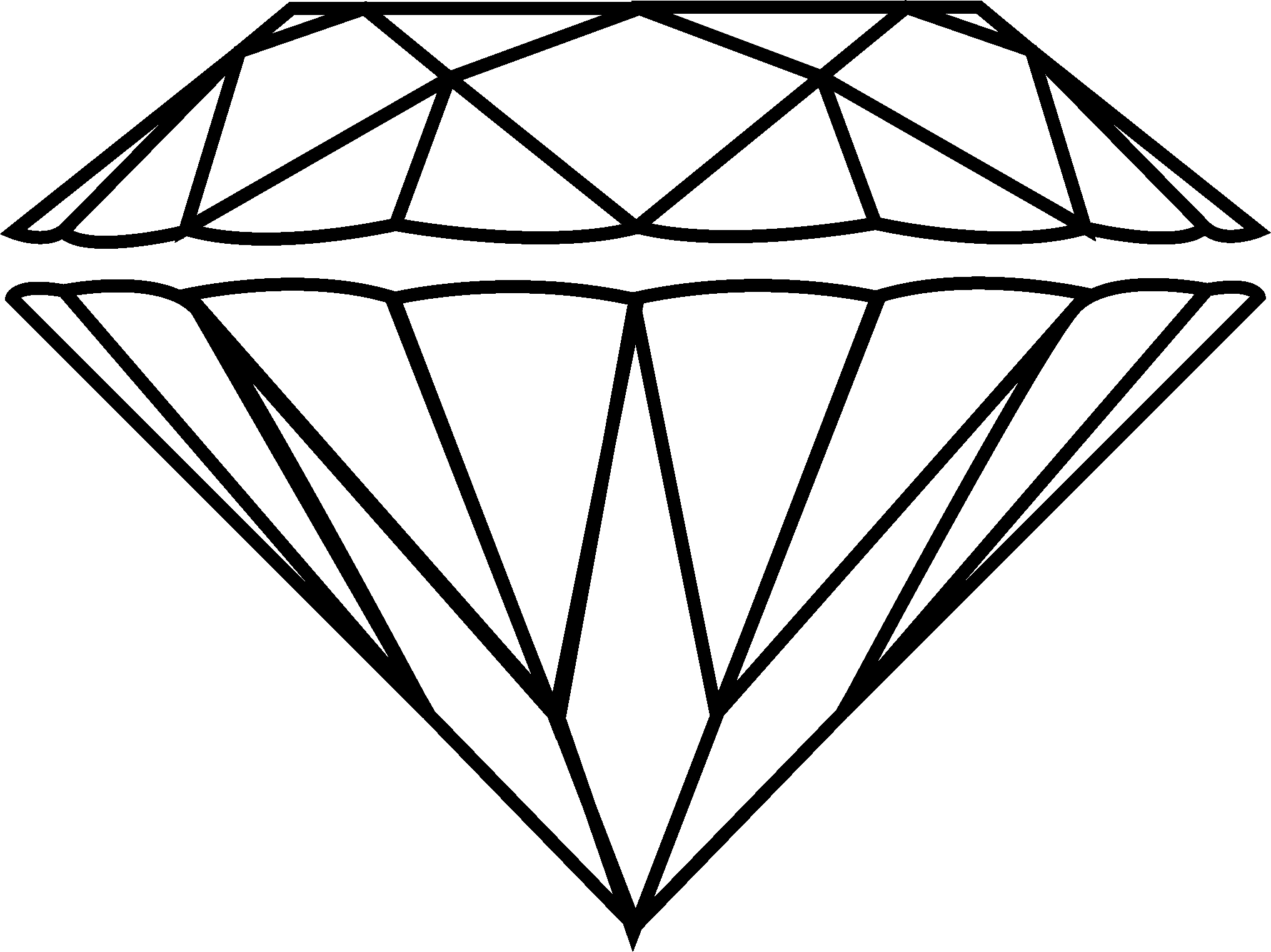 diamond outline clip art - photo #47