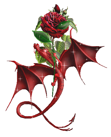 Dragons images Baby Dragon with a Rose wallpaper and background ...