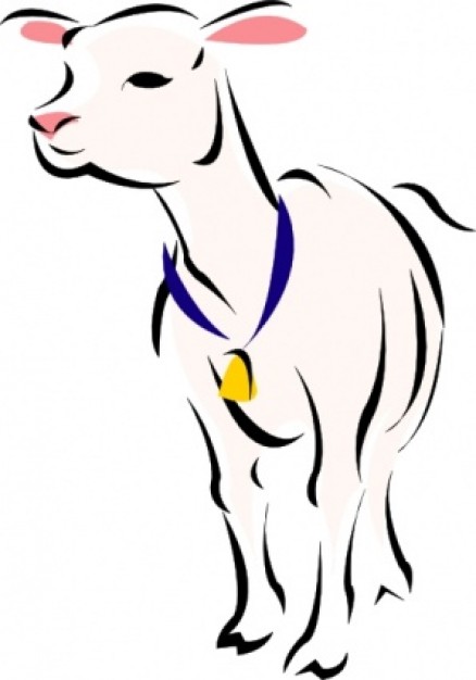 Lamb clip art | Download free Vector