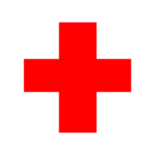 Red Cross Circle clip art - vector clip art online, royalty free ...