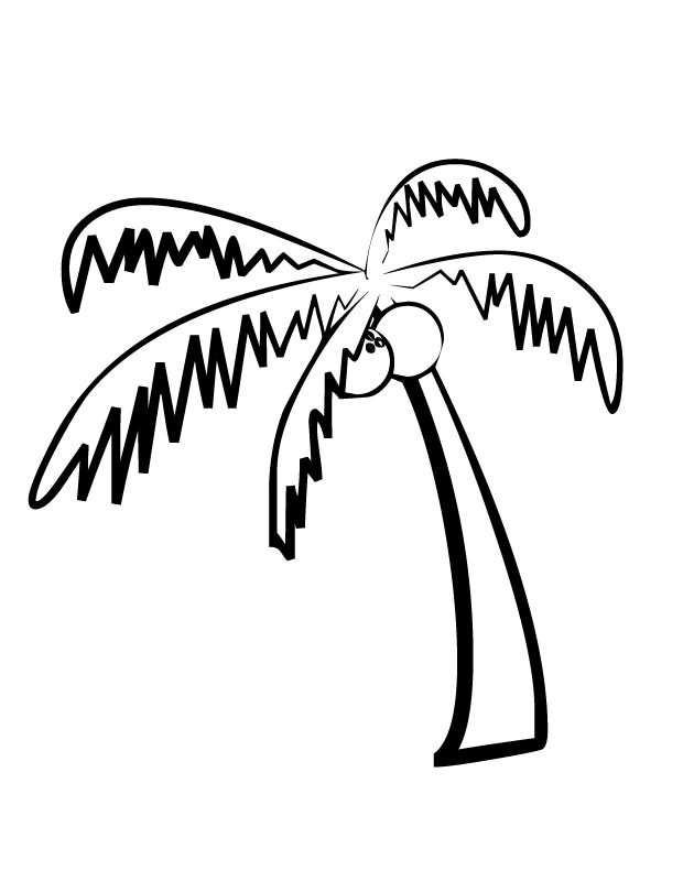 Palm Tree Printable Template - ClipArt Best