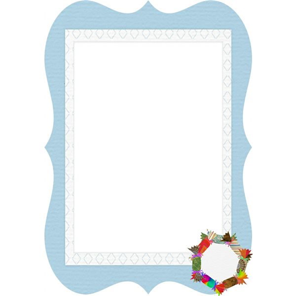 Free Blank Baby Border Template - ClipArt Best