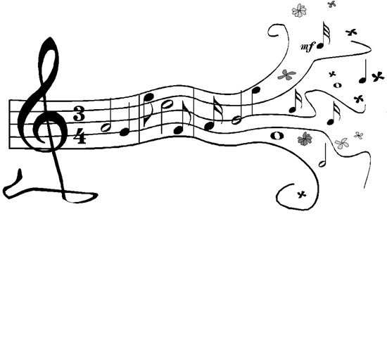 Notes Noted Noted Musical Notes image - vector clip art online ...