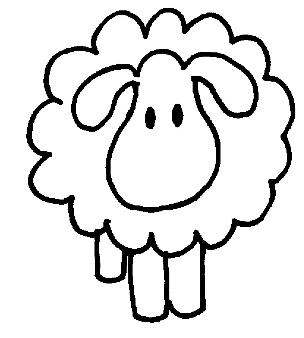 SHEEP DRAWING - ClipArt Best