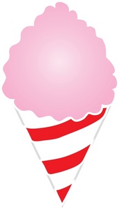 Cotton Candy Clipart Image - Cotton Candy