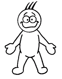 An Outline Of A Person - ClipArt Best
