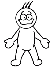 Outline Of Person - ClipArt Best