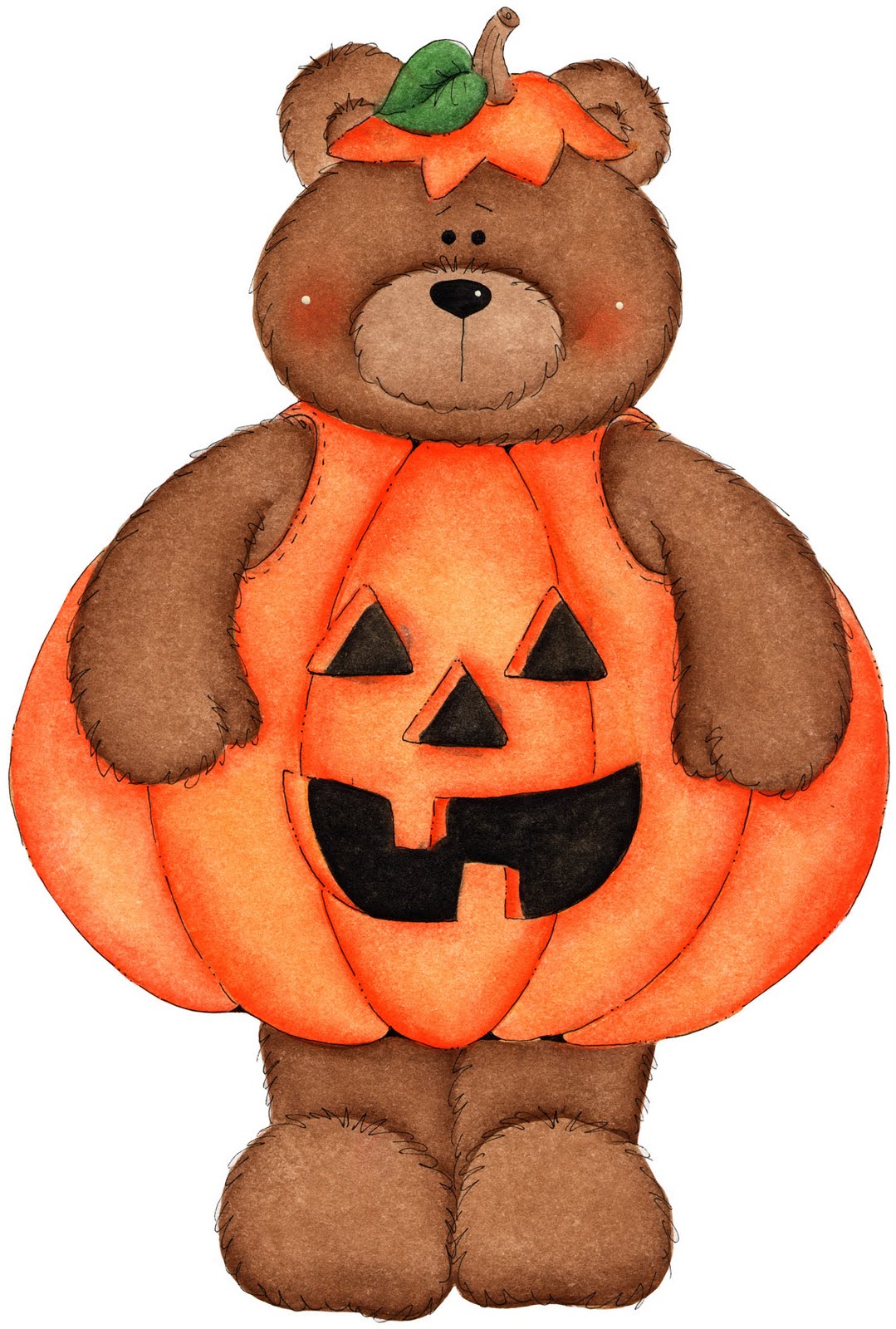 halloween teddy bear clip art - photo #2