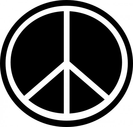 Peace Symbol 2 clip art Free vector in Open office drawing svg ...