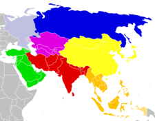 Geography for Kids: Asian countries and the continent of Asia
