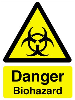 Logos For > Danger Biohazard Signs