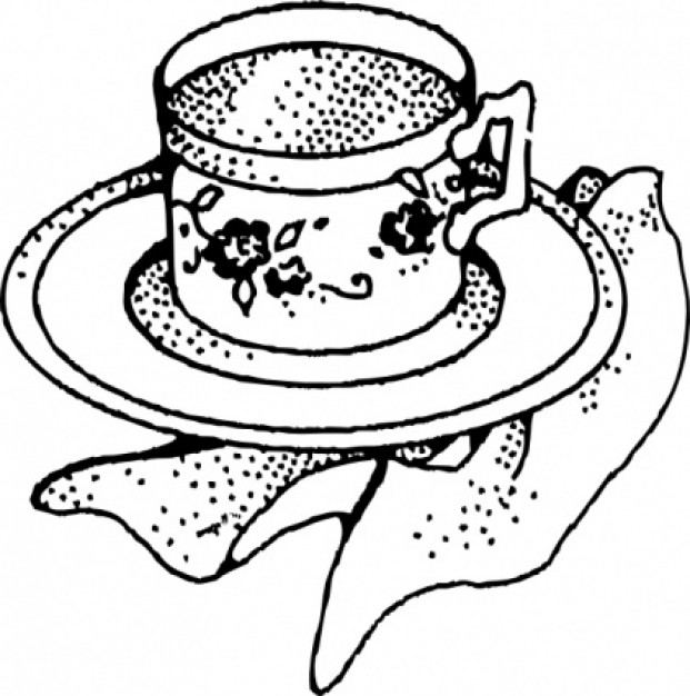 tea cup clip art vector free download - photo #37